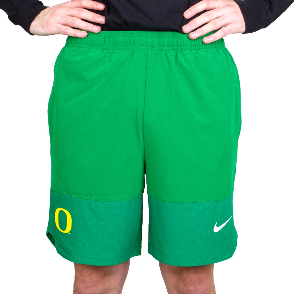 Classic Oregon O, Nike, Green, Shorts, Performance/Dri-FIT, Men, Woven, 6", UV Protective, 883778